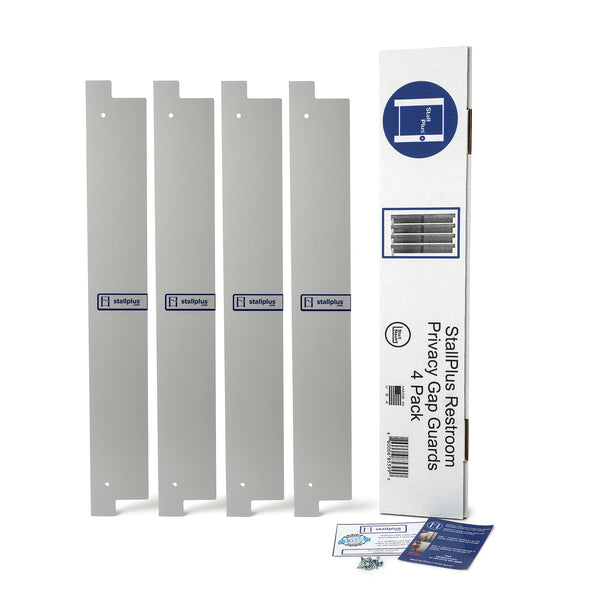 StallPlus+ Restroom Privacy Gap Guard: 4-Pack