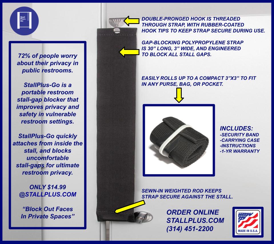 StallPlus-Go Portable Stall Gap Blocker