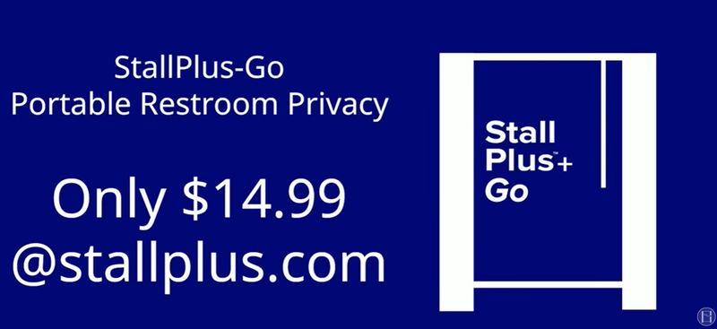 Portable Restroom Privacy with StallPlus-Go
