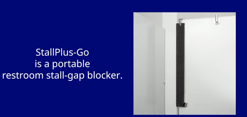 StallPlus-Go Portable Restroom Stall-Gap Blockers