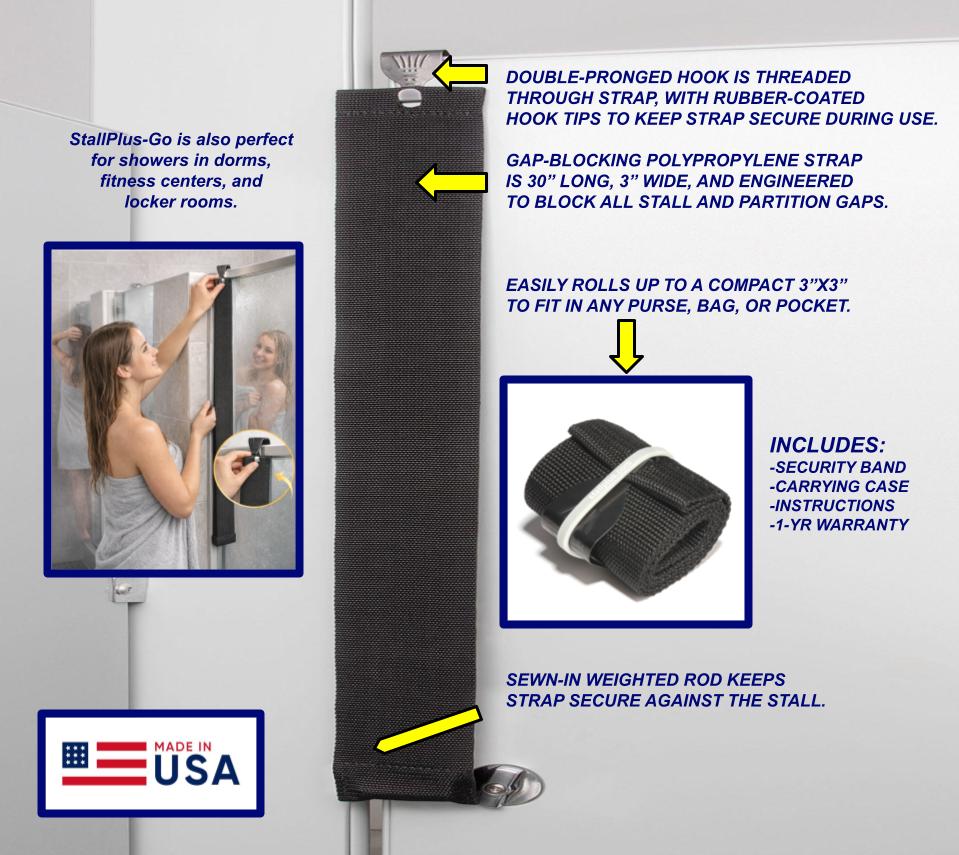 StallPlus-Go Portable Stall Gap Blocker